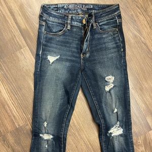 American eagle ripped jeans